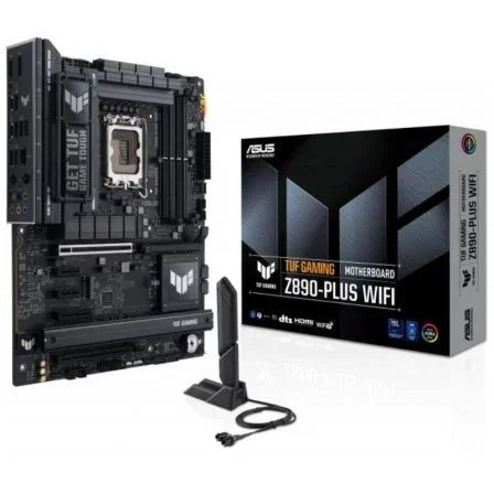 ASUS TUF GAMING Z890-PLUS WIFI LGA 1851 DDR5 ATX Negro ASUS TUF GAMING Z890-PLUS WIFI LGA 1851 DDR5 ATX Negro